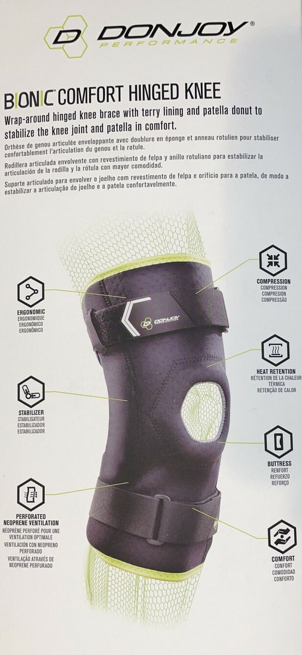 DonJoy Performance Bionic Comfort Hinged Knee Brace S/M