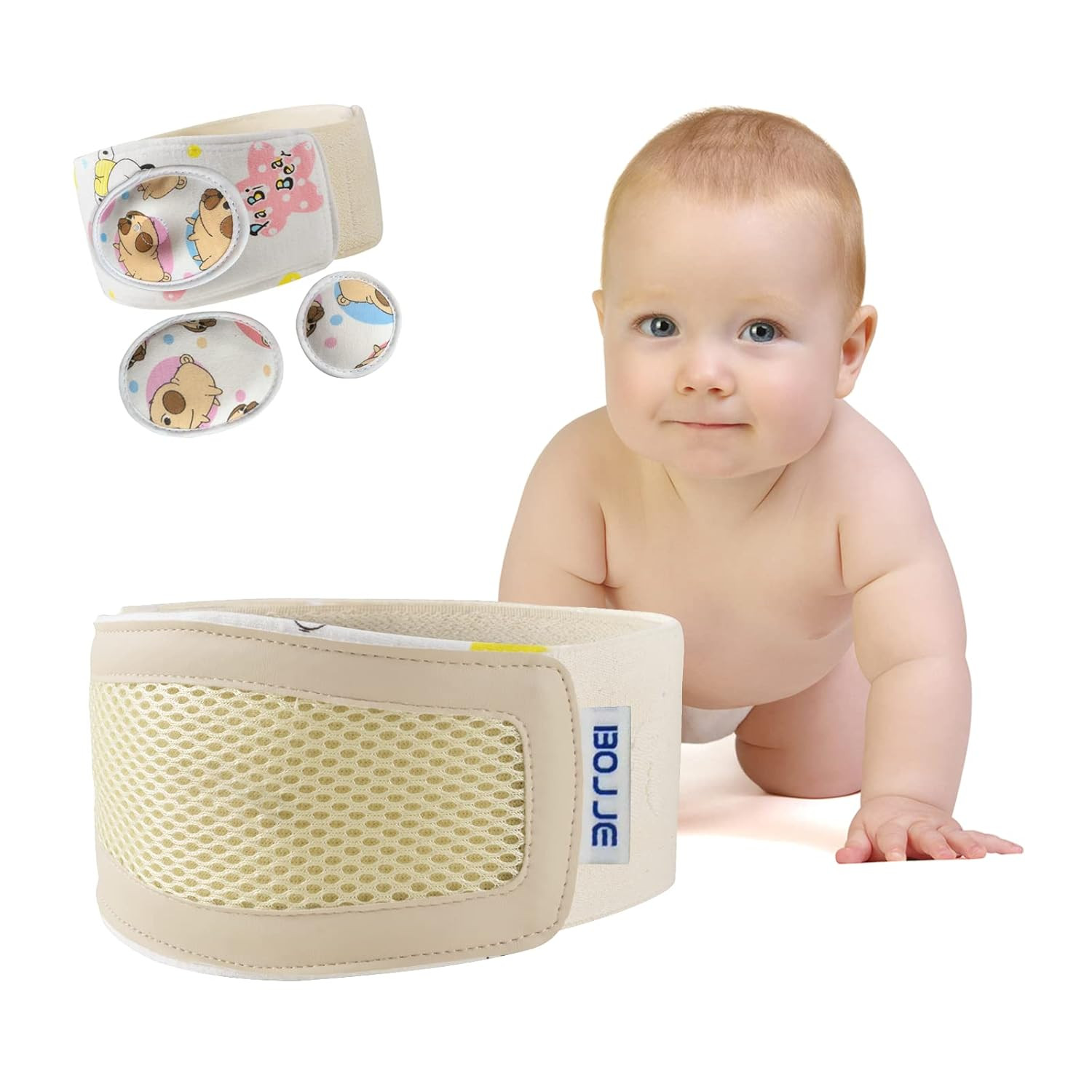 Baby Infant Umbilical Hernia Truss Support Abdominal Binder 15-20″ US