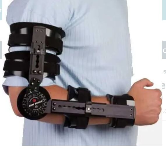 Bledsoe AE020201B, Right Elbow Brace Hinged Range of Motion W/Shoulder Sling