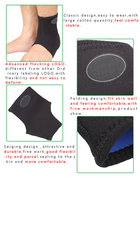 KA 1 Piece Double sides Lightness Elastic Ankle Brace Support Heating Badminton