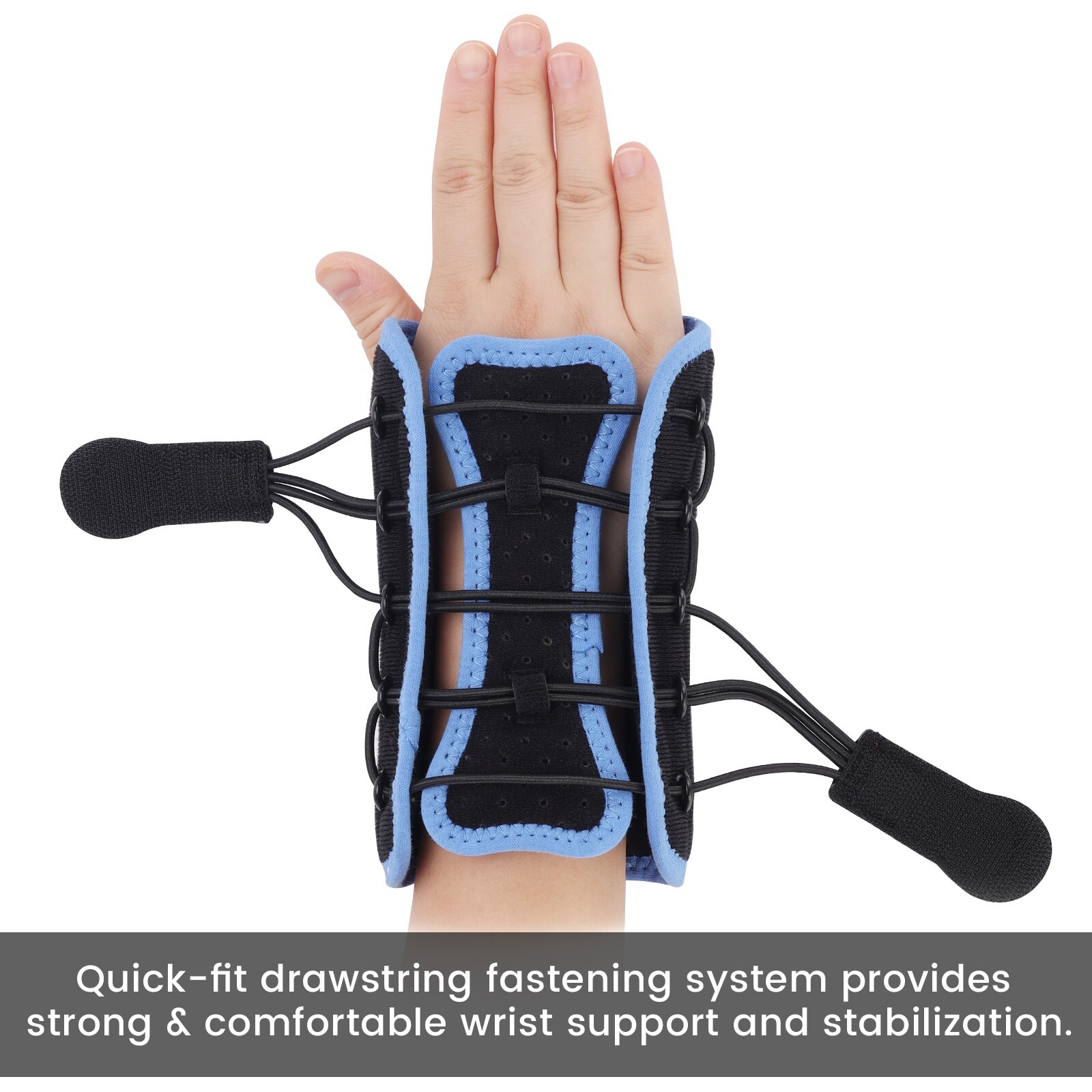 Velpeau Wrist Brace for Carpal Tunnel Pain Relief, with Cushioned & Metal Splint