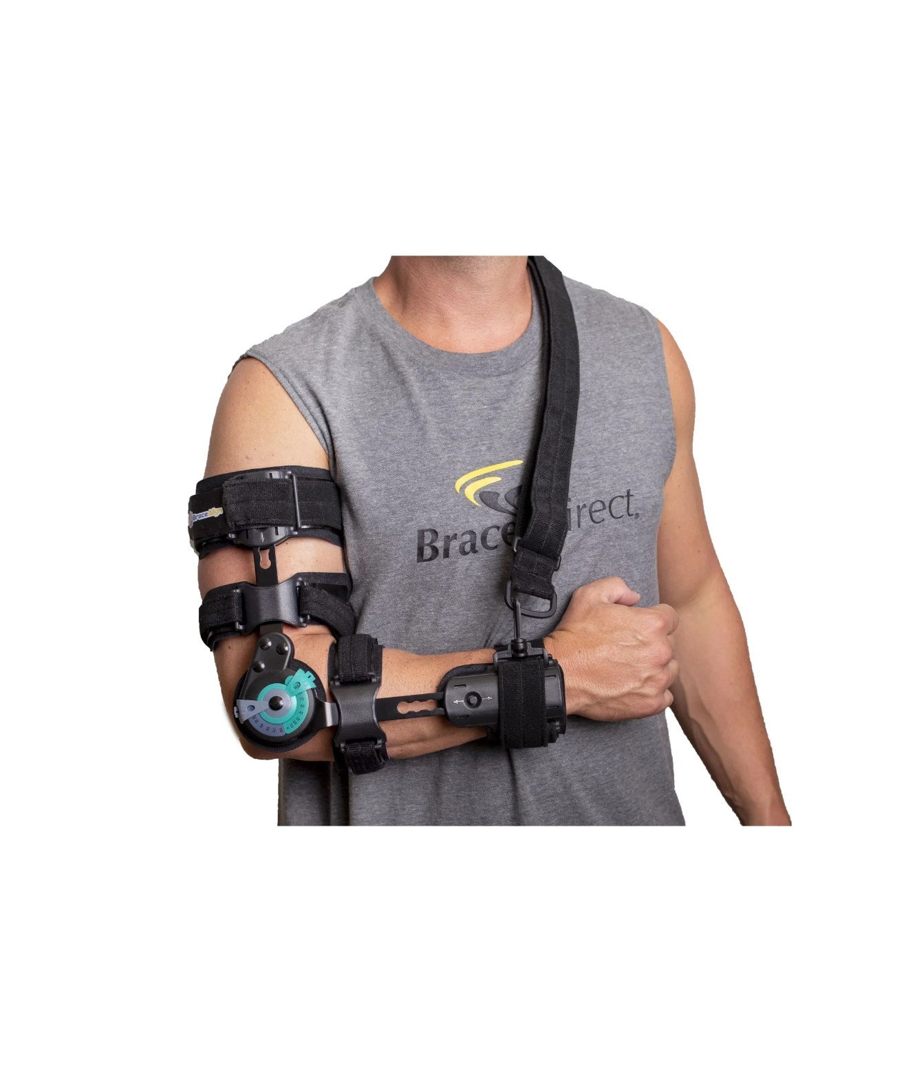 Advantage by Elite Orthopaedics Adjustable ROM Hinged Elbow Brace – Left –…
