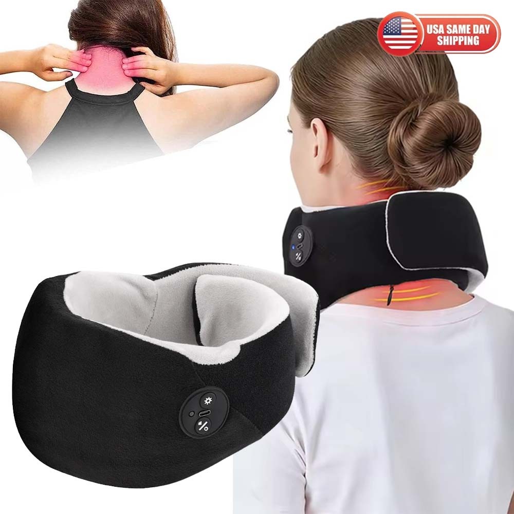 Cervical Neck Traction Device Collar Brace Support Pain Relief Stretcher Therapy