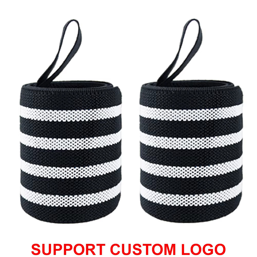 1 Pair Wristband Wrist Support Brace Straps Extra Strength Weight Lifting Wrist