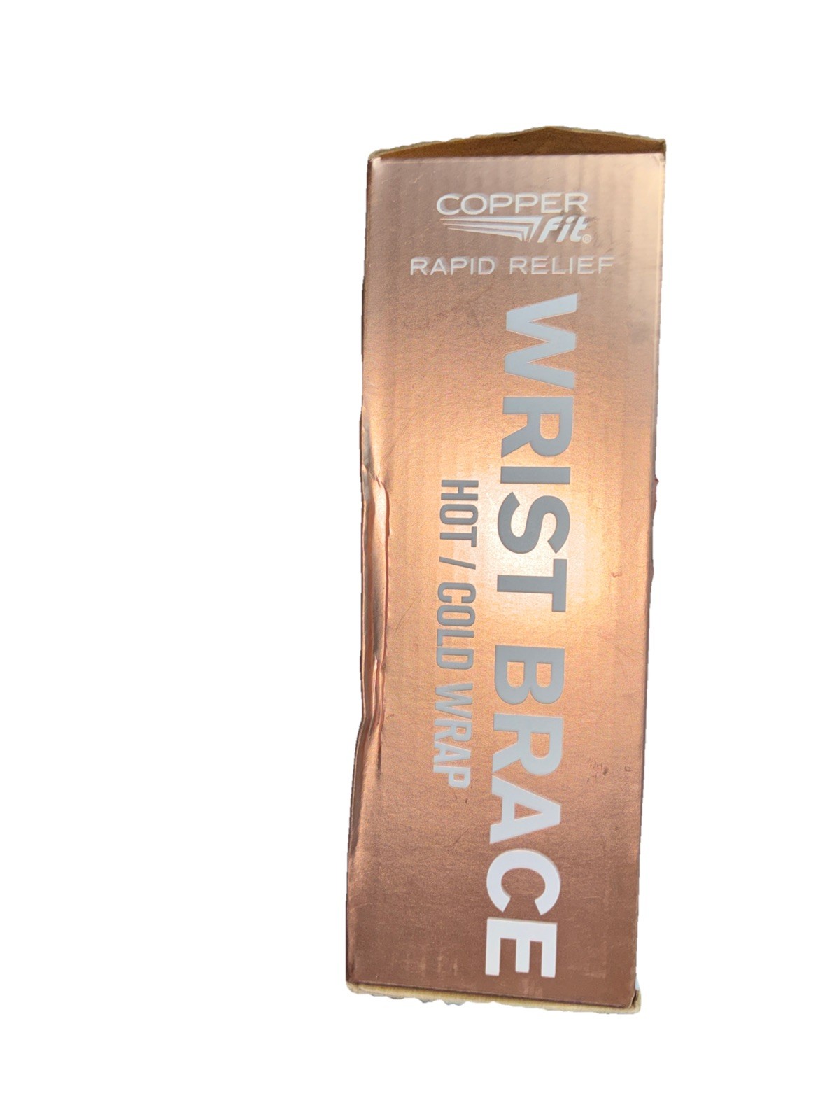 Copper Fit Unisex Adult Rapid Relief Adjustable Wrist Wrap Hot Cold Therapy Care
