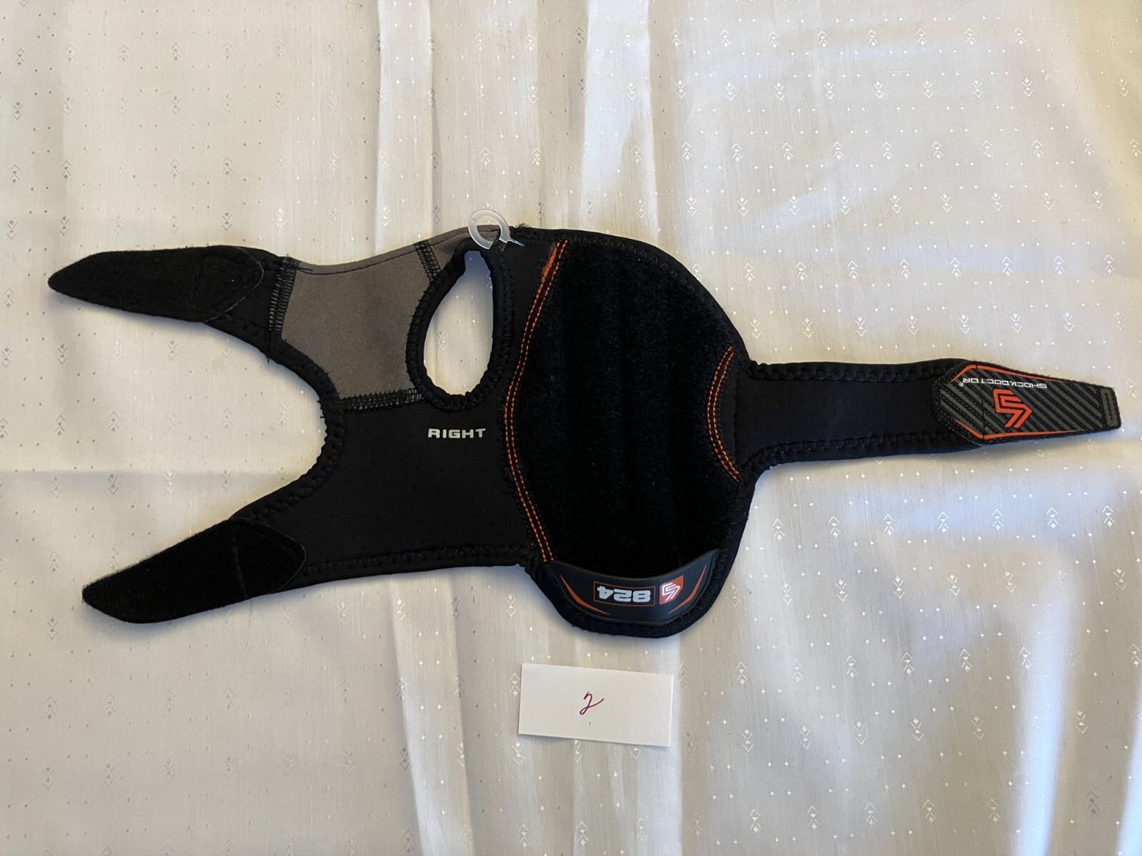 Shock Doctor 824 Wrist 3-Strap Support, Size Small, Labeled RIGHT, New