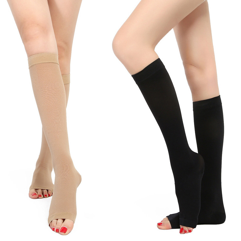 Medical Compression Socks Support Men Women Varicose Veins Edema Hose Stockings