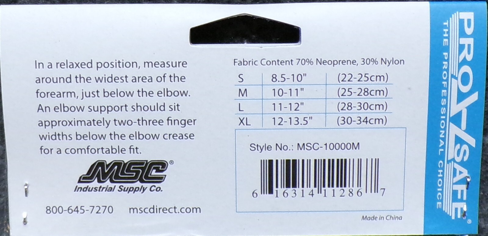 Lot of 2 Pro-Safe Elbow Support M 10″-11″