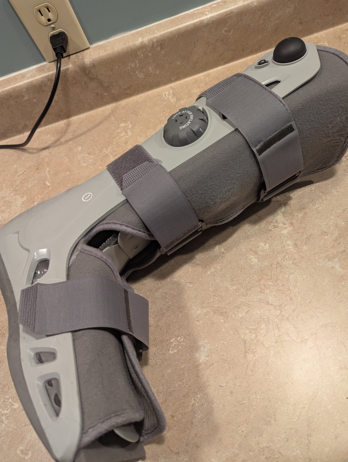 Aircast AirSelect Walker (Standard) DJO Brace/Walking Boot Size Large