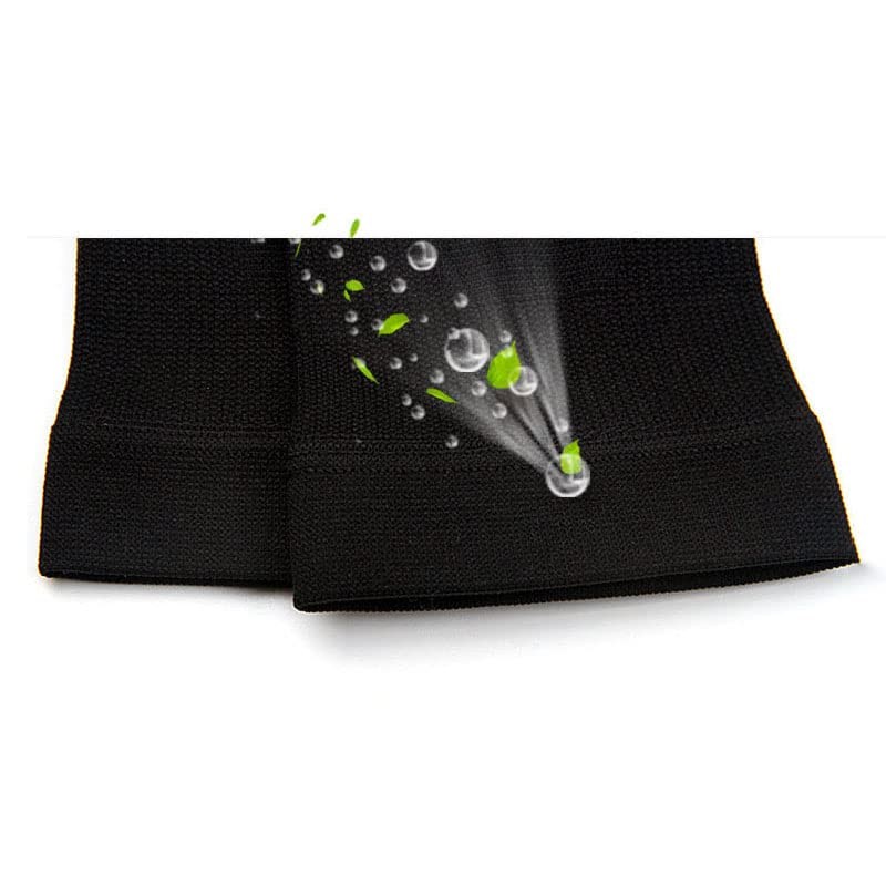 SVDpirit Compression Wrist Sleeves (1pc) for Carpal Tunnel and Large, Black