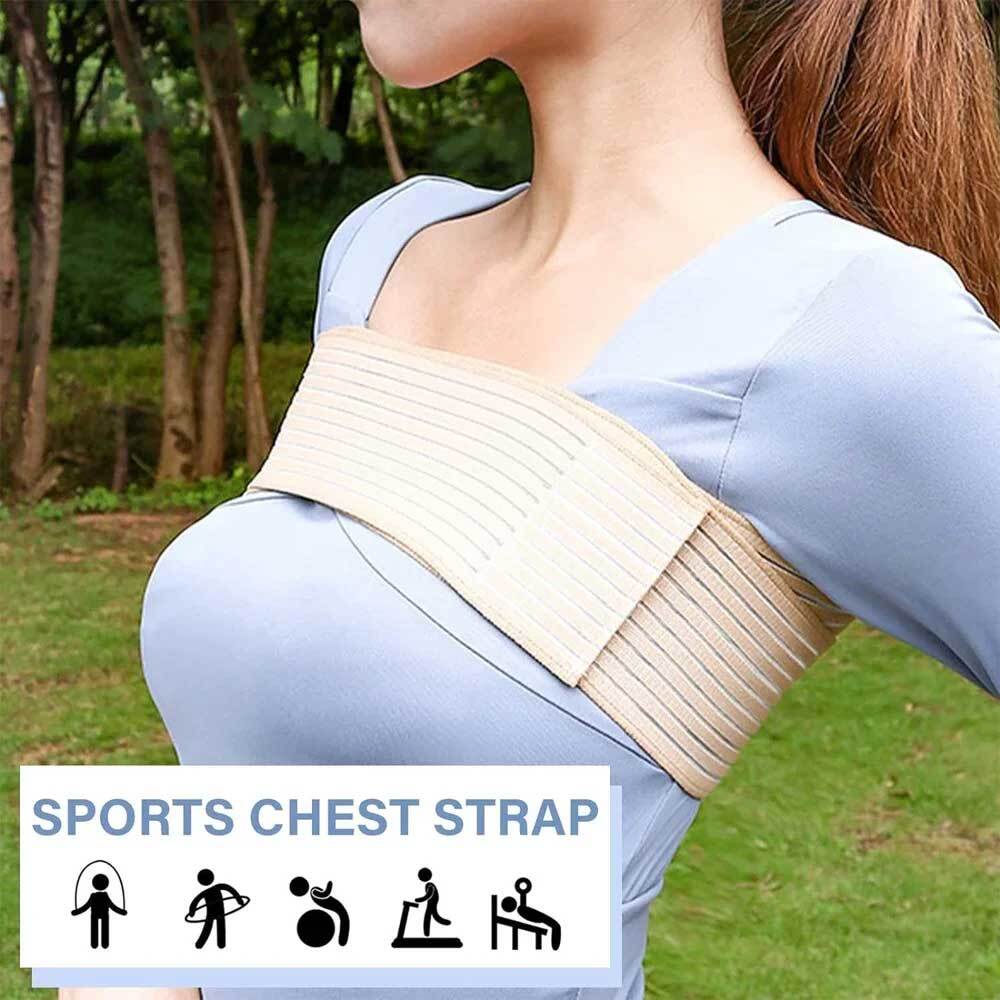 1Pc Breast Support Band No-Bounce Post Surgery Breast Augmentation Accessories