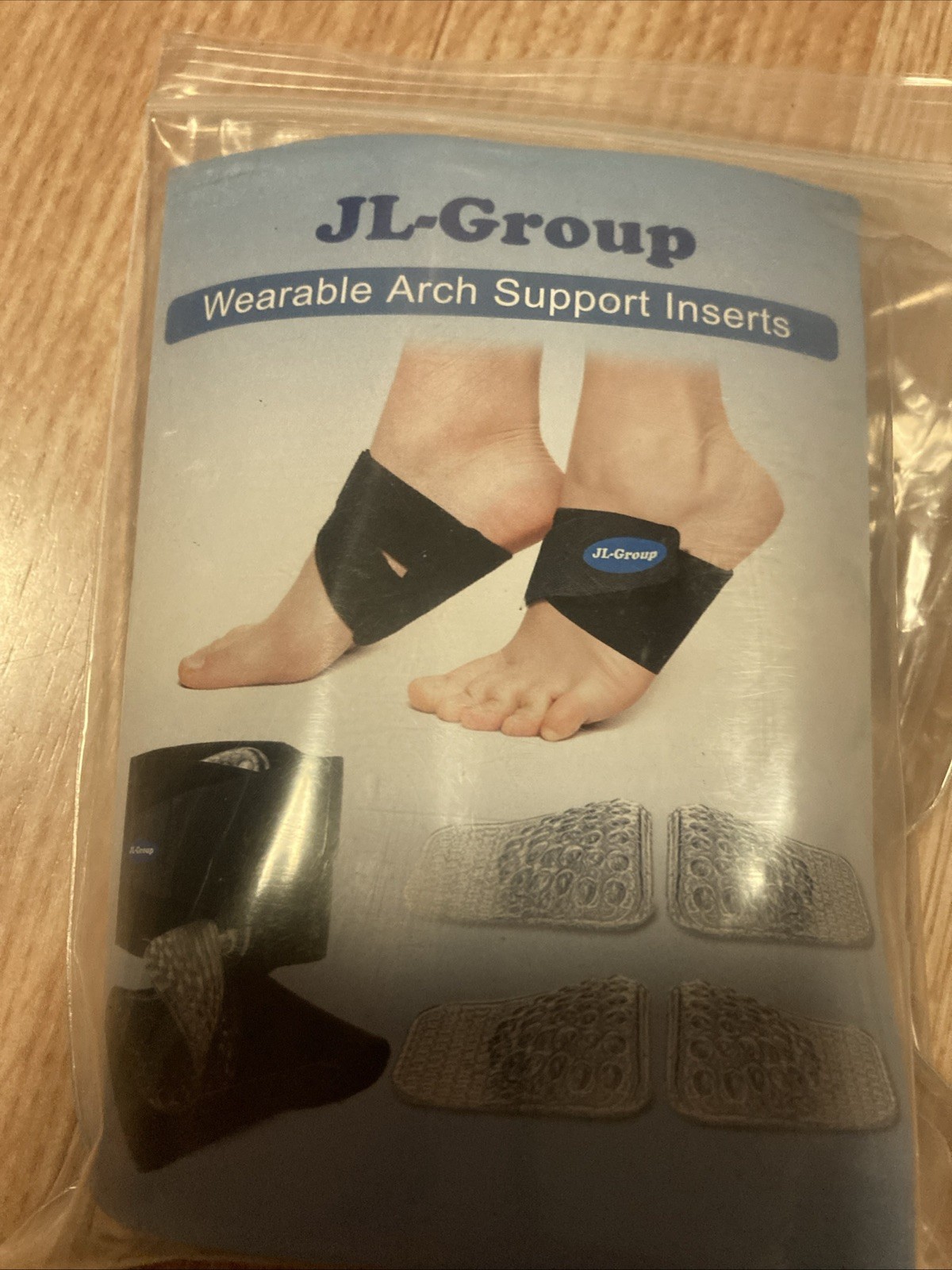 Copper Fit Health+ Arch Relief Compression Bands Two Arch Bands One Pair New