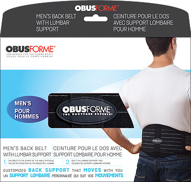 ObusForme Male Black Belt
