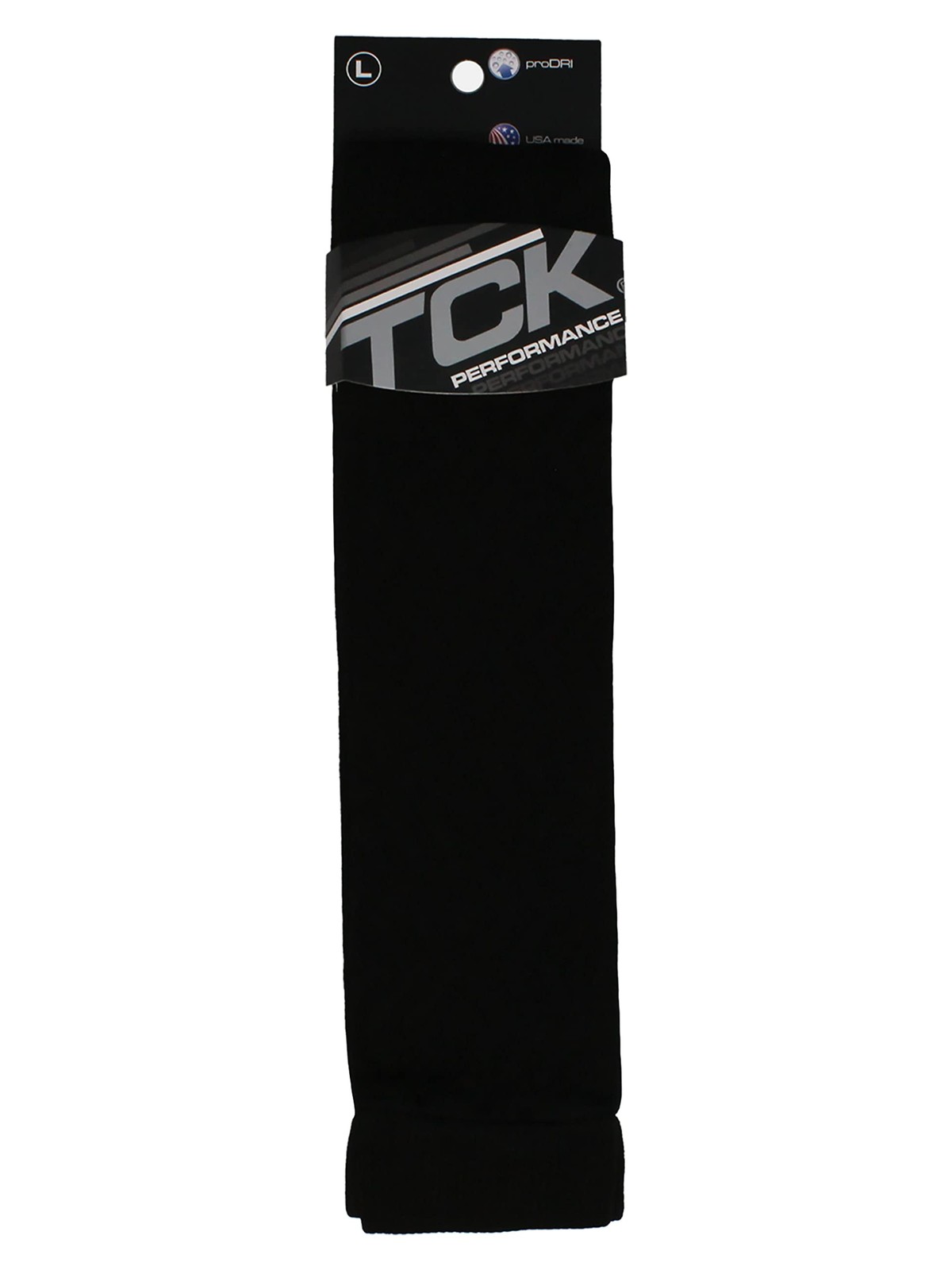 Soccer Shin Guard Sleeves Football Leg Sleeves Youth Mens (Black, Large)
