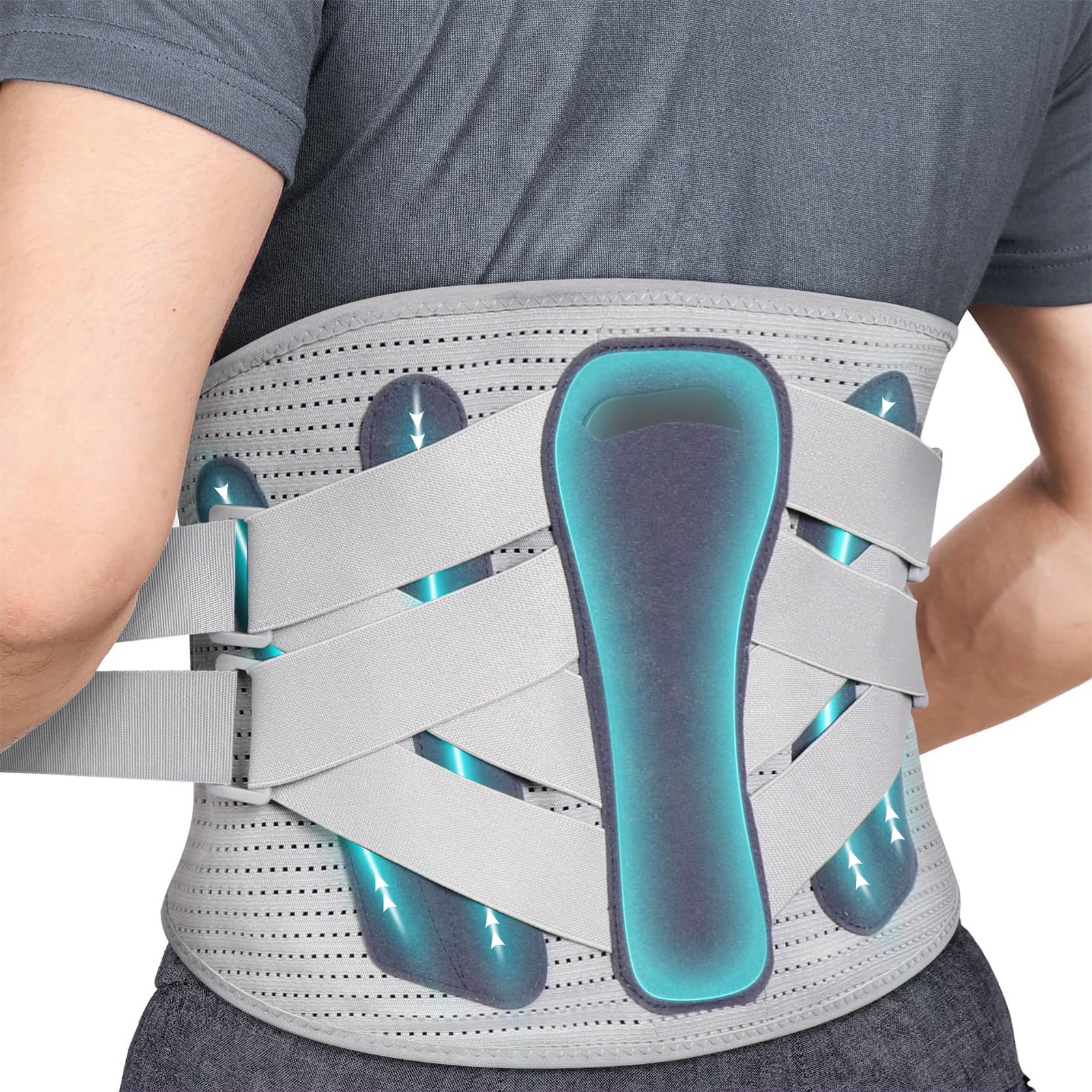 Elastic Abdominal Binder Lower Waist Support Belt, Post Surgery Postpartum Be…