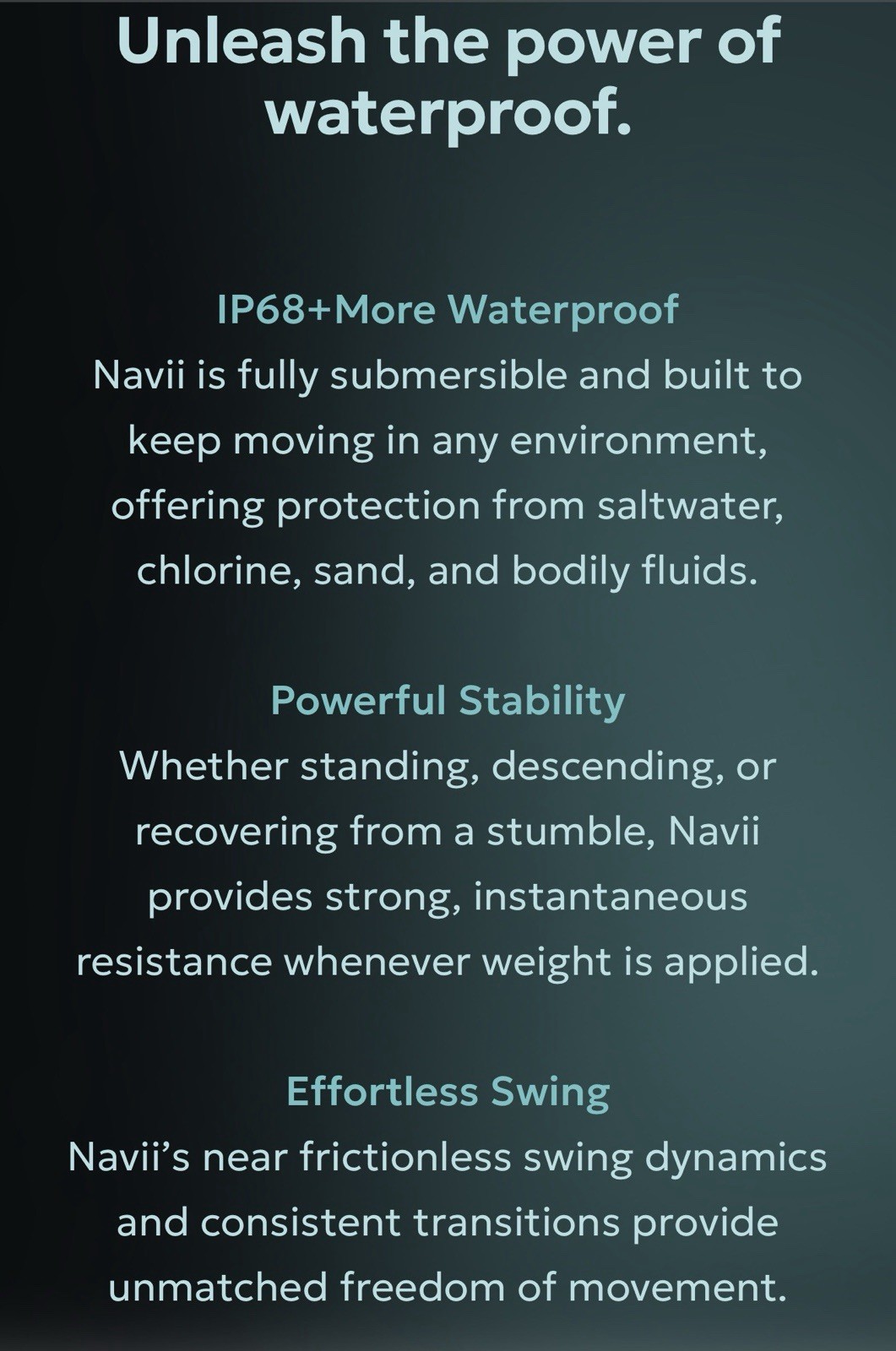 Ossur navii prosthetic knee. 2025. Microprocessor Knee. Perfect condition