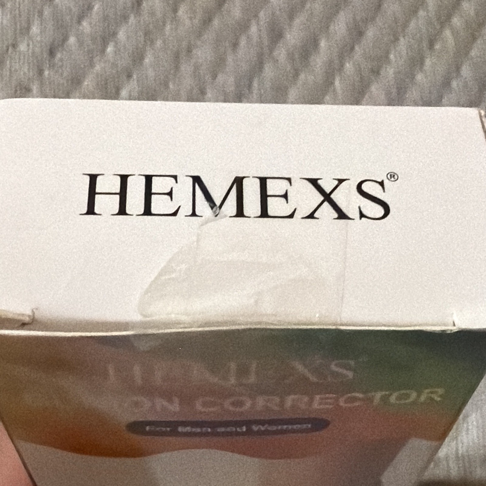 HEMEXS Orthopedic Bunion Corrector Toe Alignment Pain Relief Brace Foot Gray 1pc