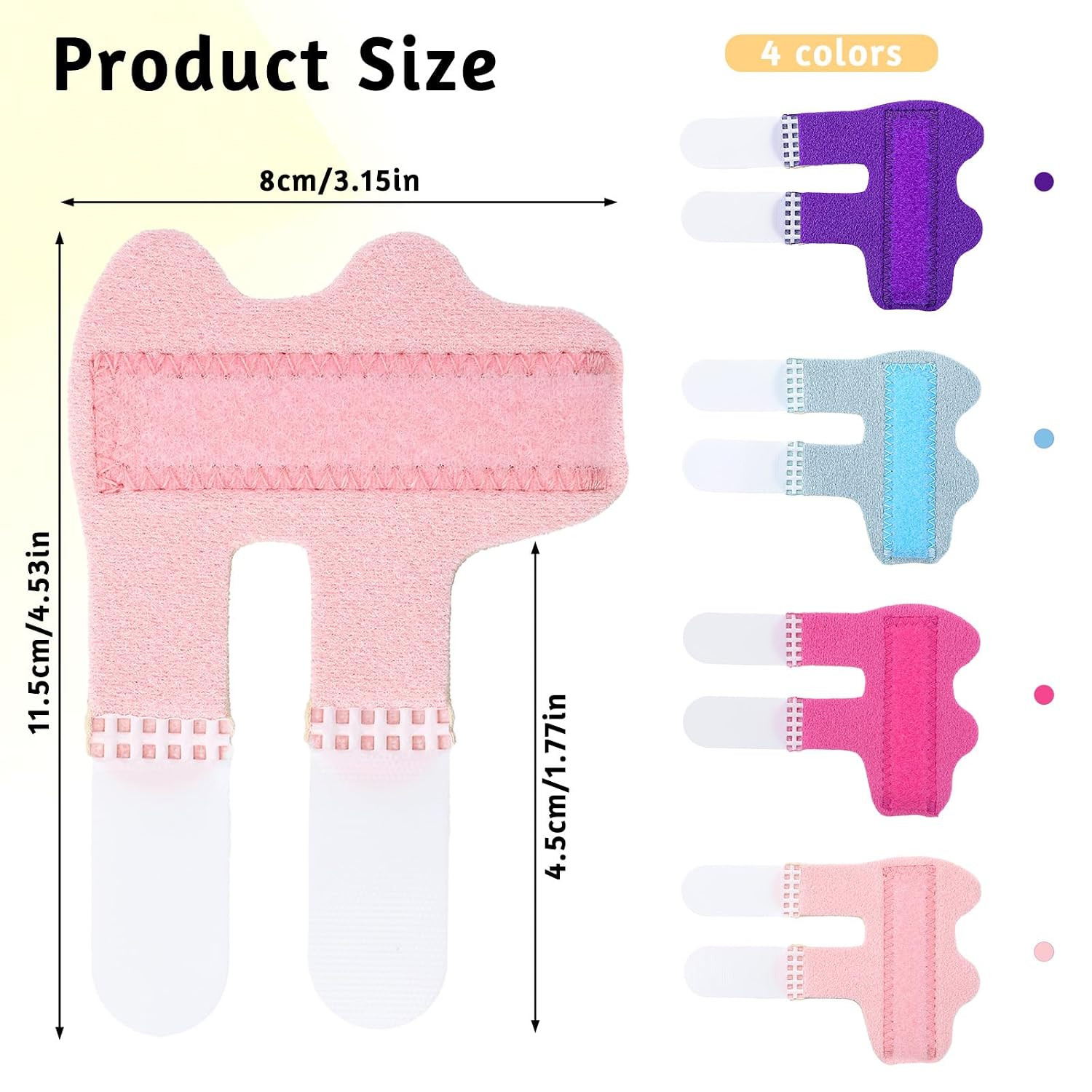 4 Pcs Finger Splints Trigger Finger Splint Mallet Finger Splint Finger Brace …