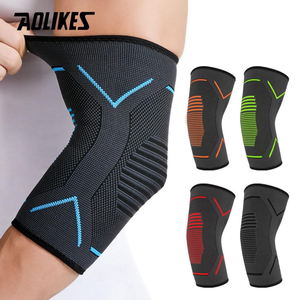 Aolikes Elbow Brace Compression Sleeve,arm Support Sleeves Forearm Pain Relief P