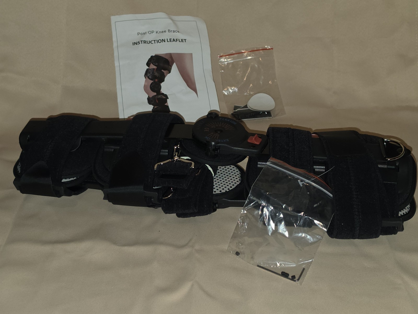 kefit Hinged Knee Brace Rom, Knee Support for Torn Acl, Meniscus Tear, Pcl,…