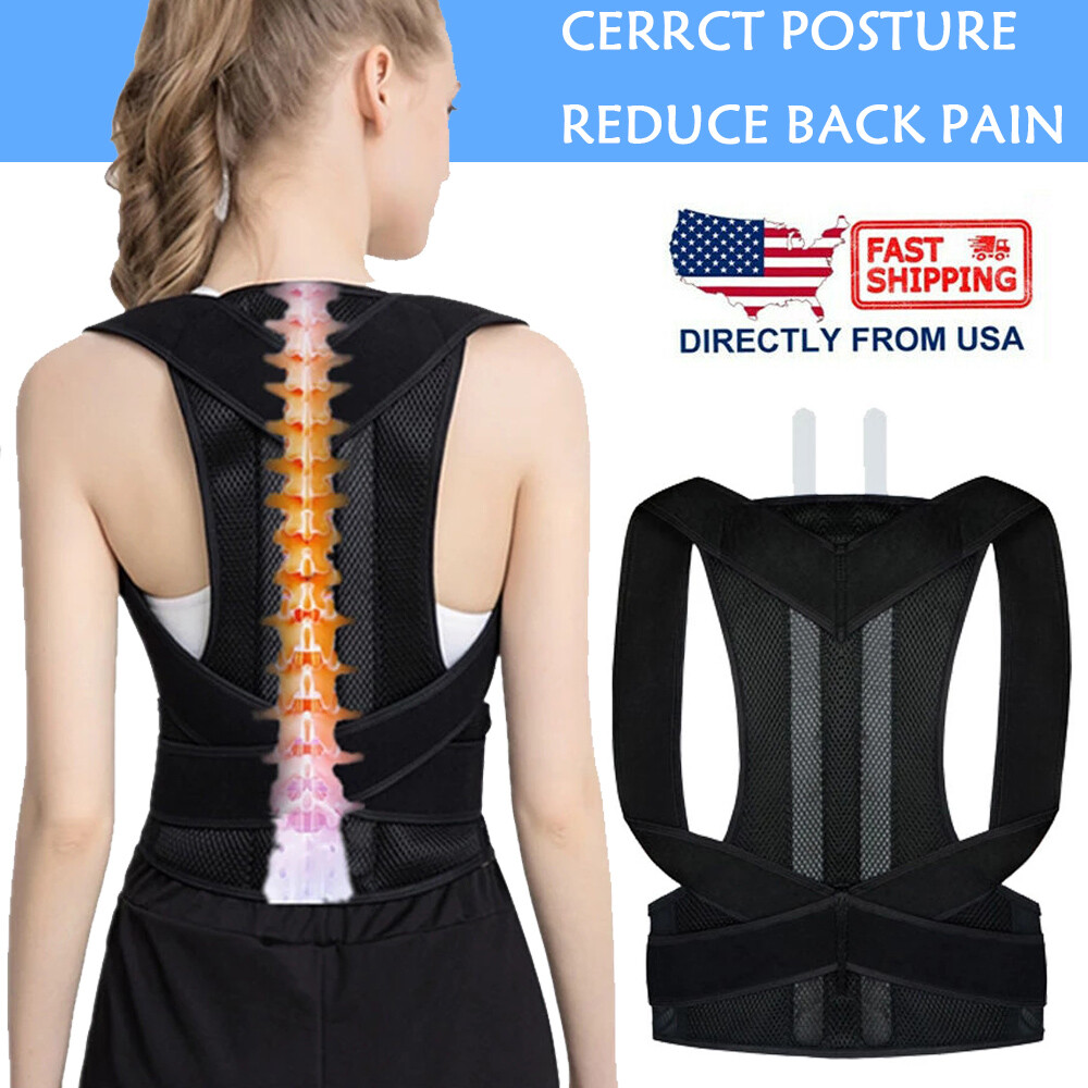 Lumbar Back Posture Corrector Secure Safety Work Heavy Lifting Back Support Belt
