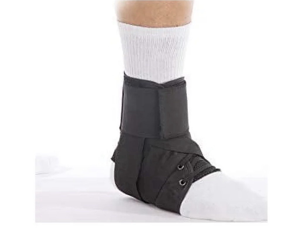 United Surgical US8837 Sport-Fit Ankle Brace, Large, Black
