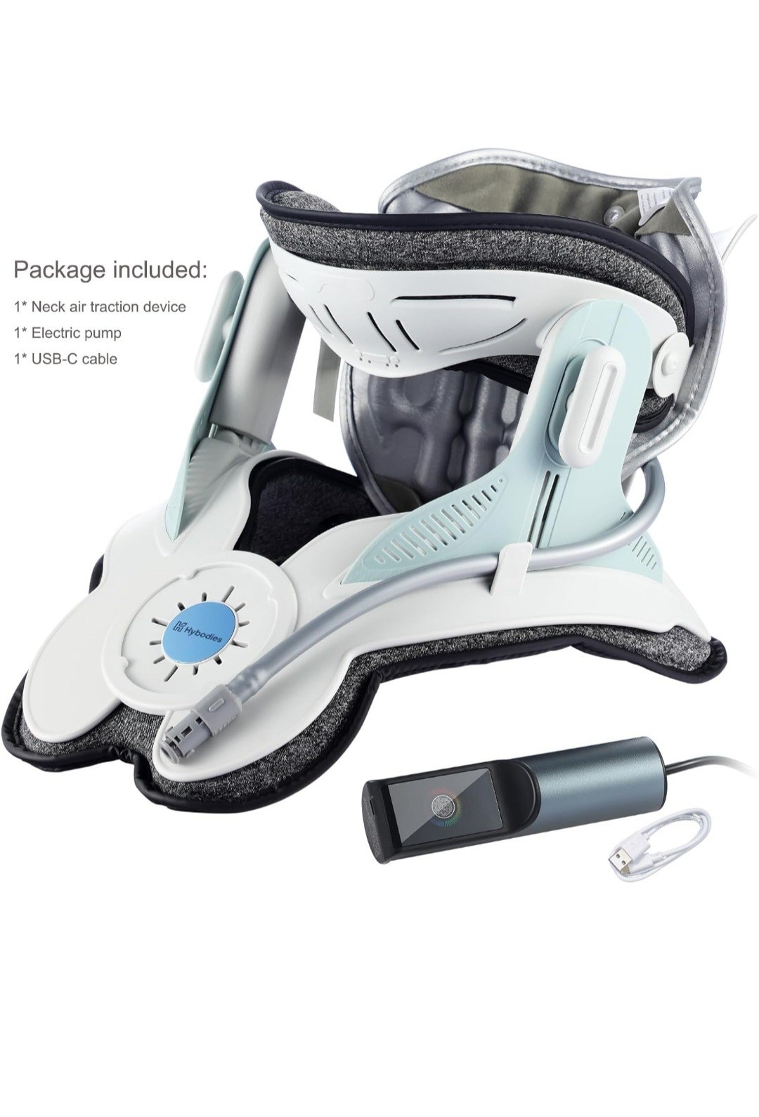 Cervical Neck Traction Device: Neck Stretcher for Cervical Pain Relief, Electric