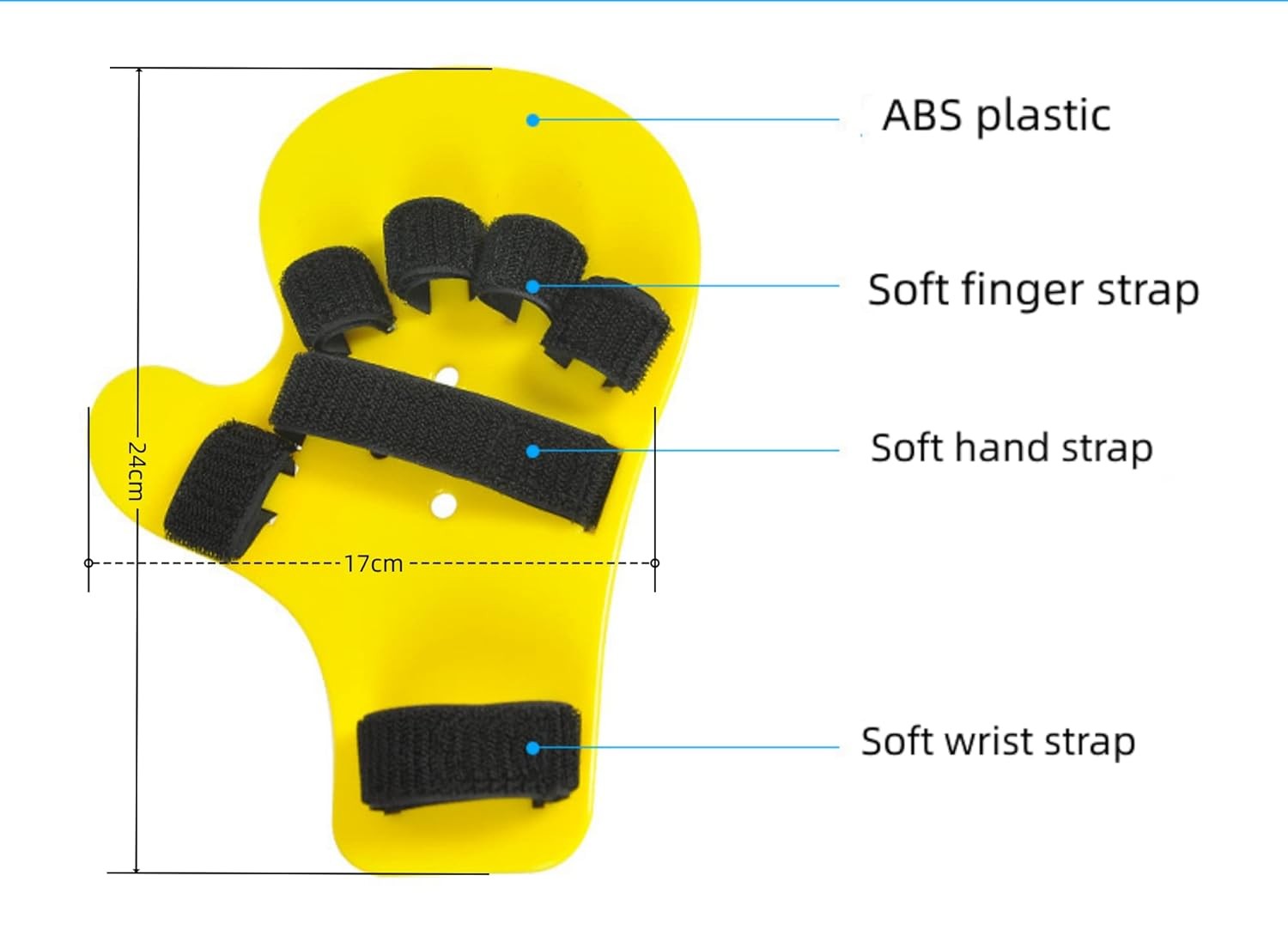 Finger Orthotics, Extended Type Fingerboard Stroke Hand Splint One Size