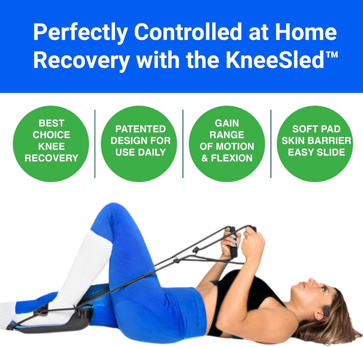 Best choice after knee replacement surgery increases range of motion, stretche