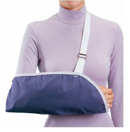 Procare Arm Sling, Blue Buckle Closure Small Cotton / Polyester, 1 Each