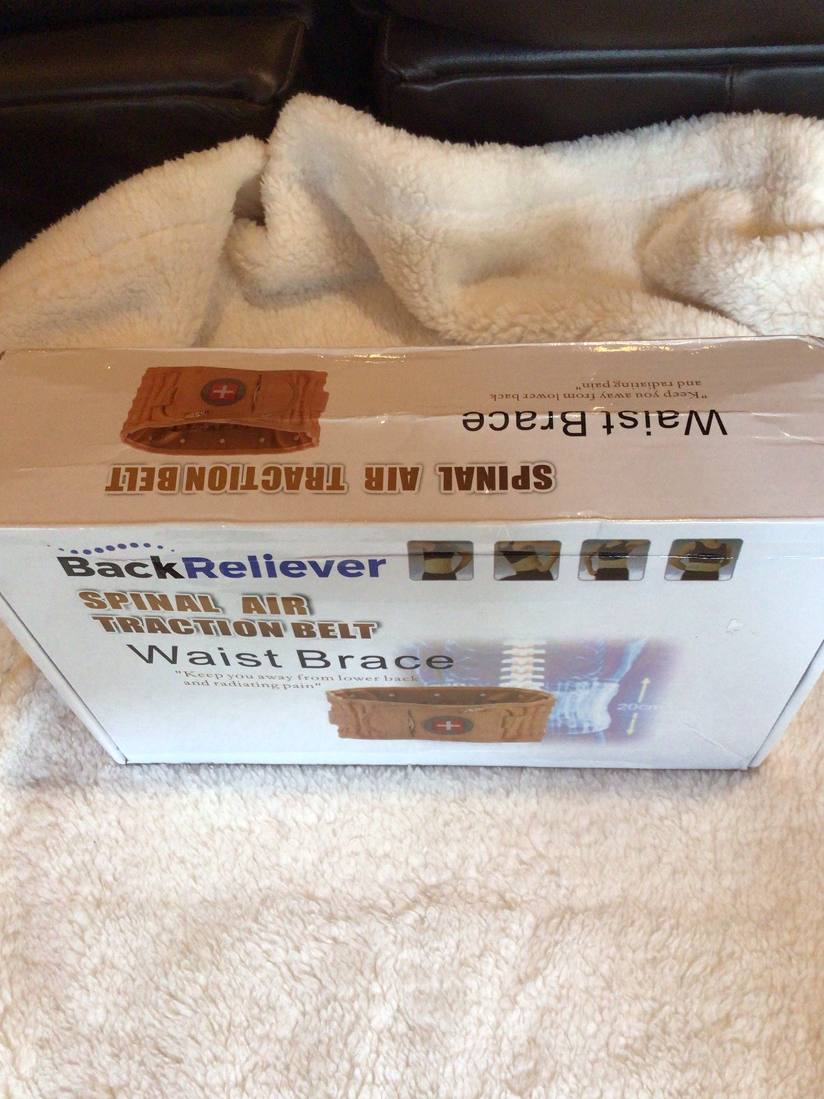 Spinal Air Traction Belt – Waist Brace For Lower Back Pain Relief & Support
