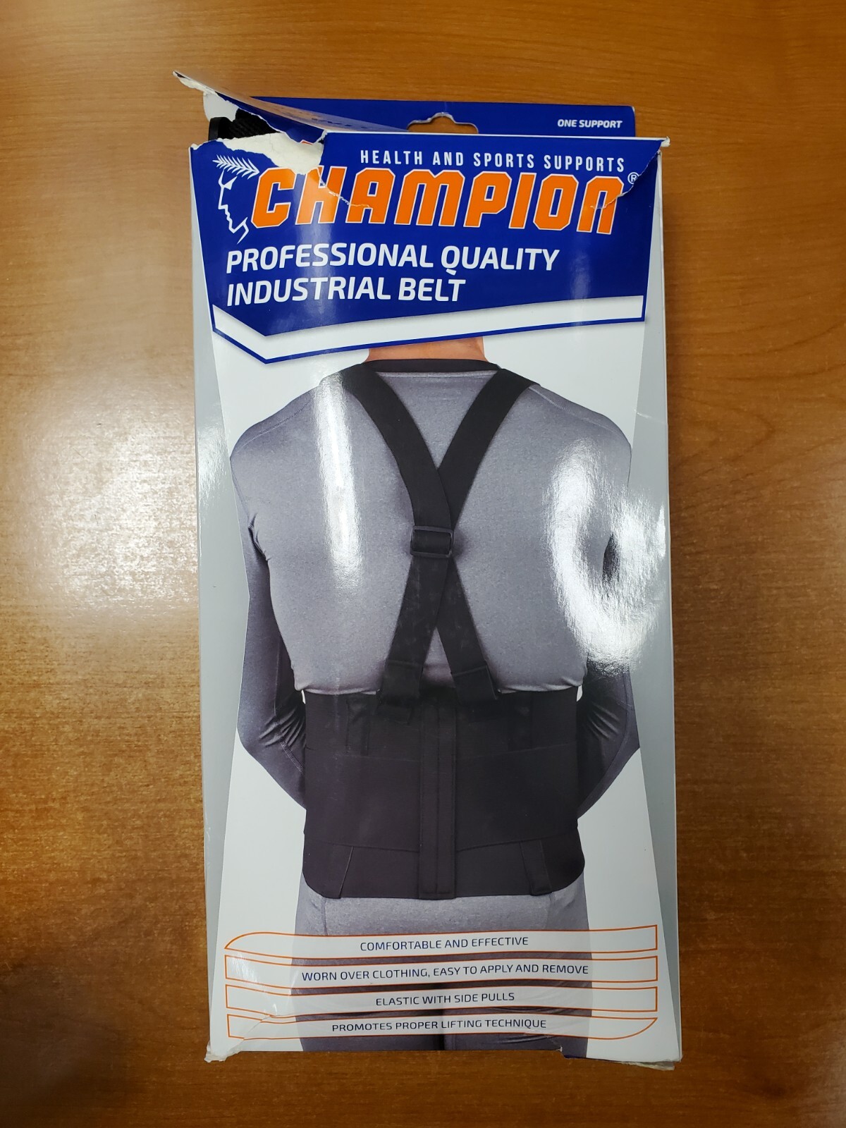 CHAMPION Industrial Belt Back Brace Abdominal Support *XL* DAMG BOX – 11B