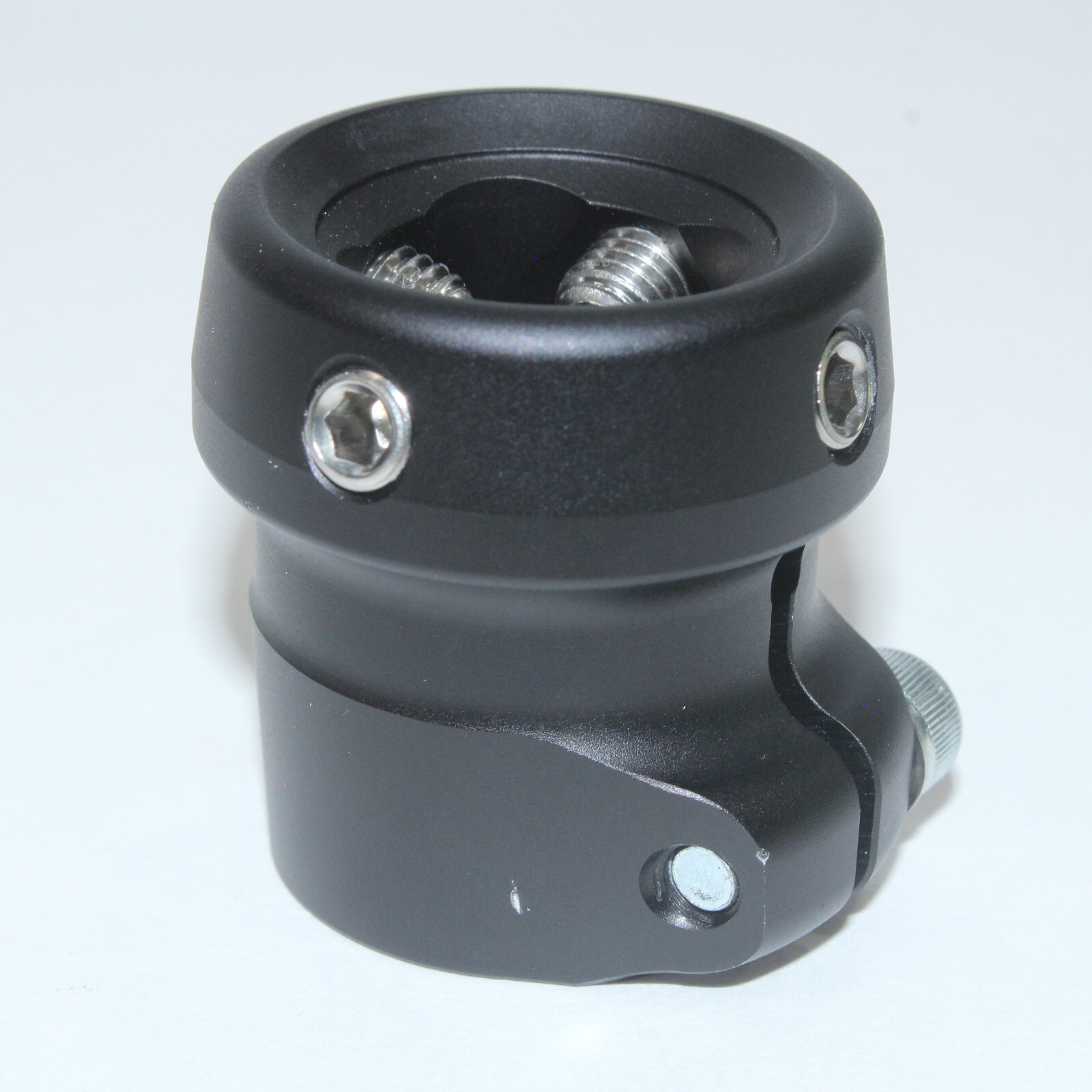 BULLDOG Aluminum 30 mm Tube Clamp Adapter [ATTA-1S] Black Anodized