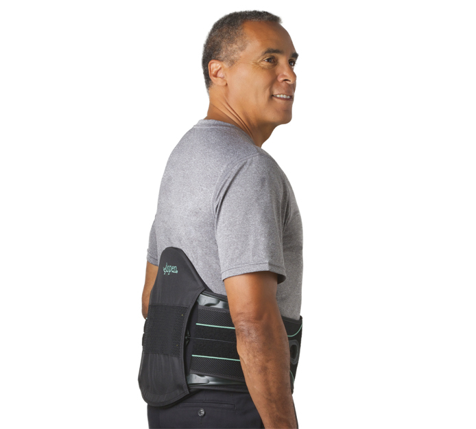 Aspen Medical Summit 631 Lumbar Support Back Brace Black Adjustable L0631 New