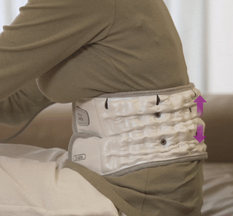 Disk Dr. Medical Lumbar Support WG50G2 5Size Options Double-Belt Traction Device