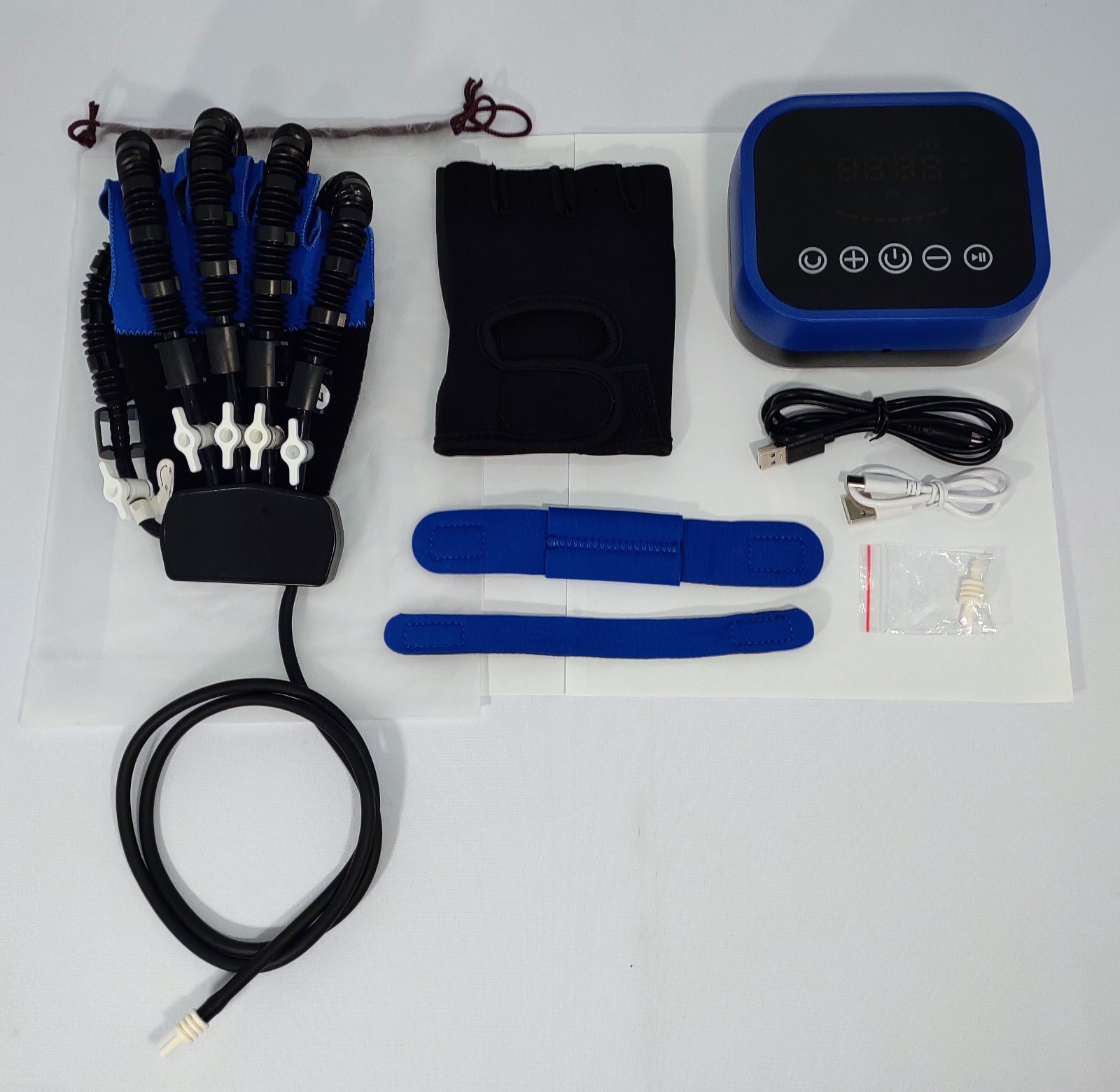 Hand Function Rehabilitation Robot Gloves Finger Hemiplegia for RIGHT HAND XL