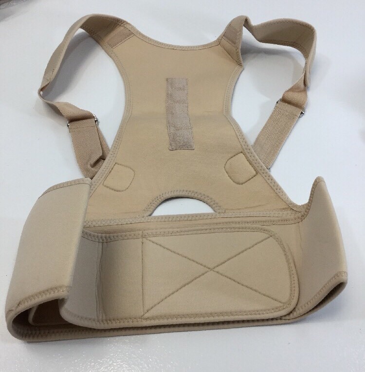 Dream Products Unisex Magnetic Posture Corrector Beige Extra Large 48″-60″ NEW