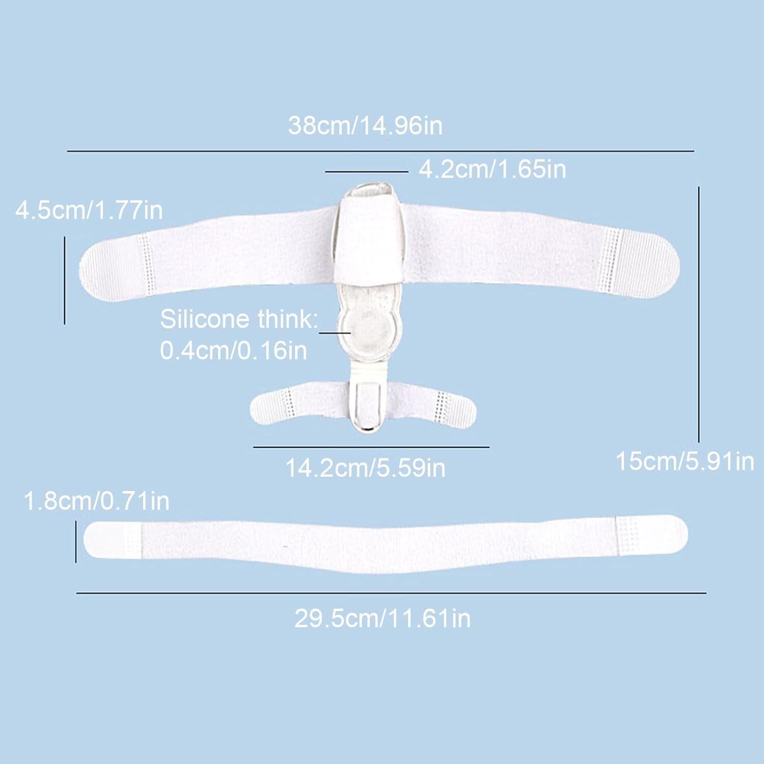 Hallux Valgus Correction Bunion Splint Big Toe Straightener Foot Pain Relief Pro