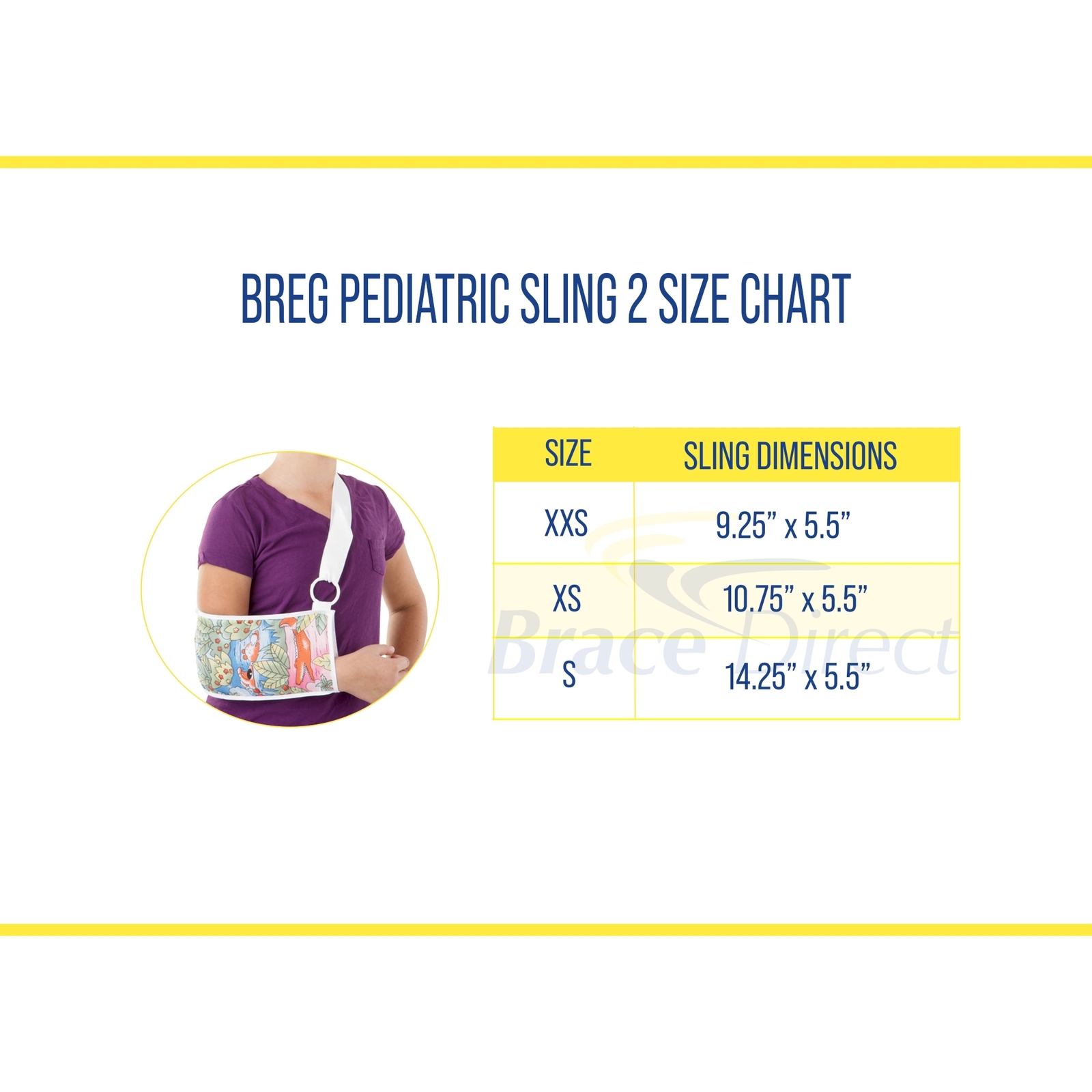 Breg Pediatric Sling 2