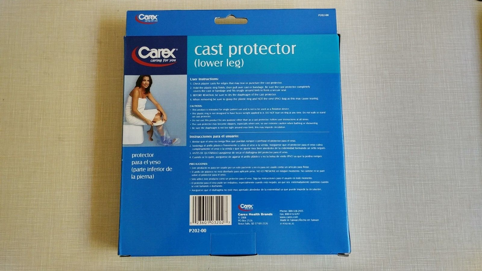 Carex Leg Cast Protector- Lower Leg P202