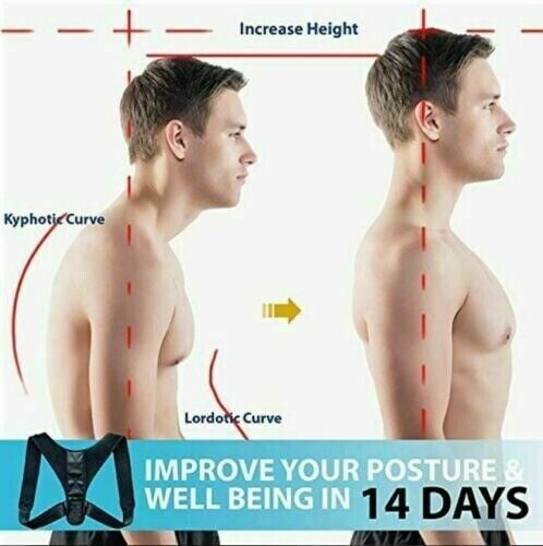 US Back Posture Corrector Brace Perfect Improve Your Pose for Women Men & Teen
