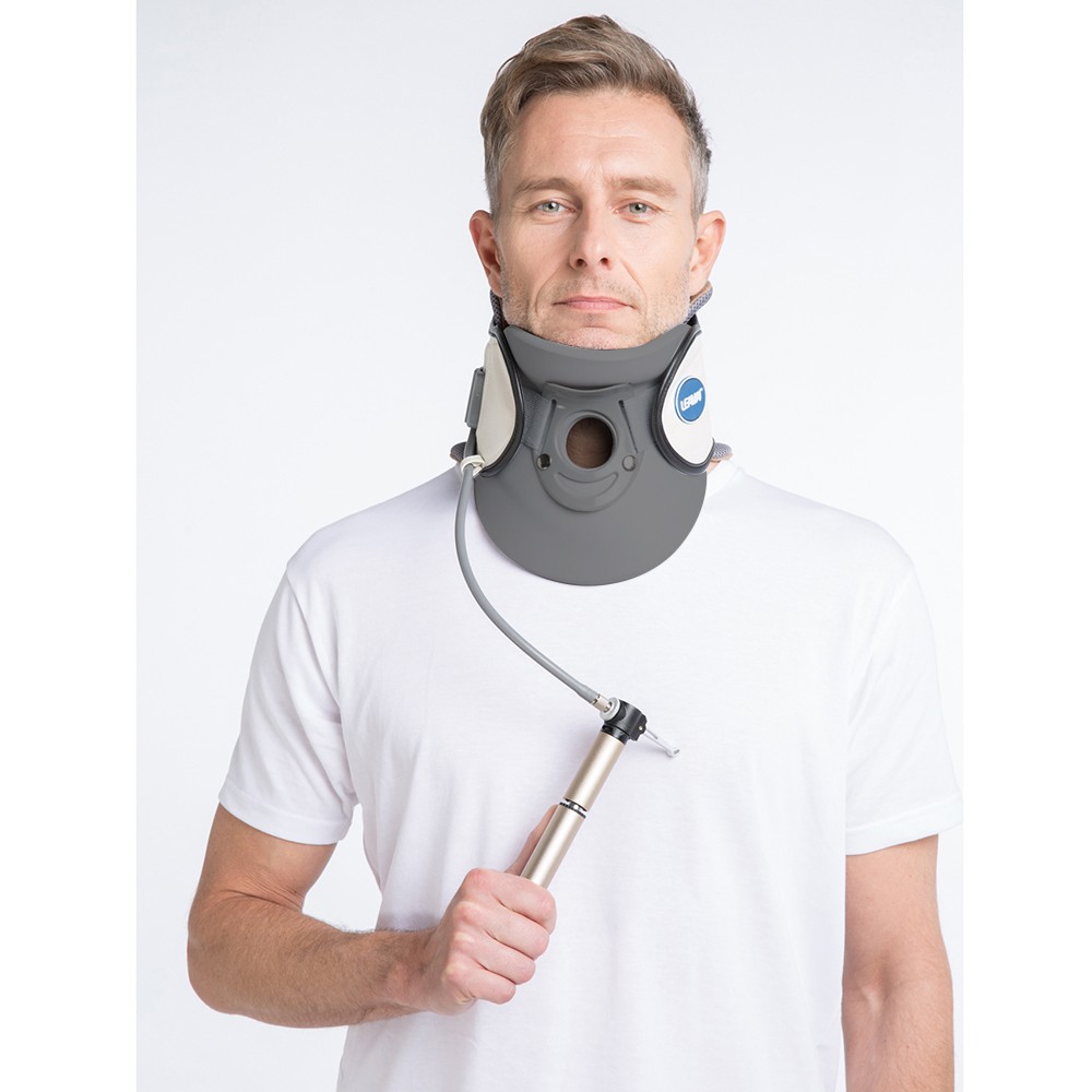 1-LEAMAI Inflatable Neck Cervical Traction Device Relief Neck And BATN