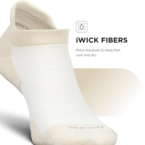 High Performance Max Cushion Ankle Sock – Tab Socks Large Chai Latte (1 Pair)