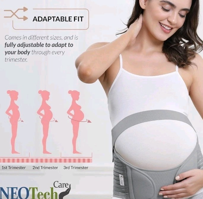 Pregnancy Belly Band Maternity Belt, Back/Abdomen/Waist/Pelvis Support Sz XXL