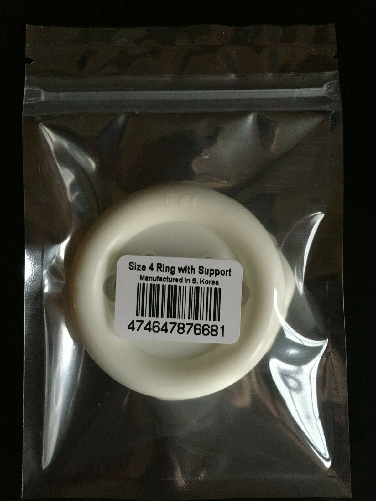 Two, Size 4 Ring Pessaries with support, Prolapse, Silicone.You’ll get 2, not 1.