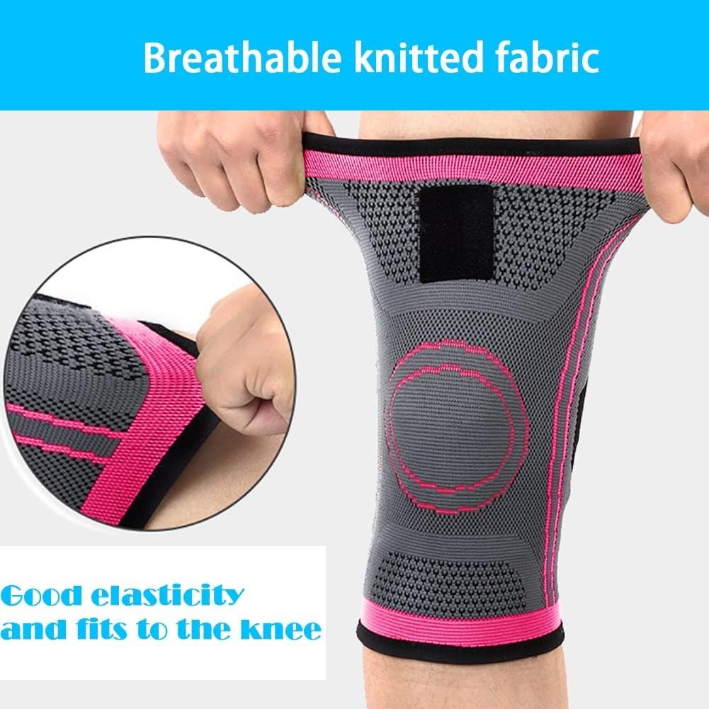 3D Knitted Compression Knee Brace for Ultimate Support During Sports Activities
