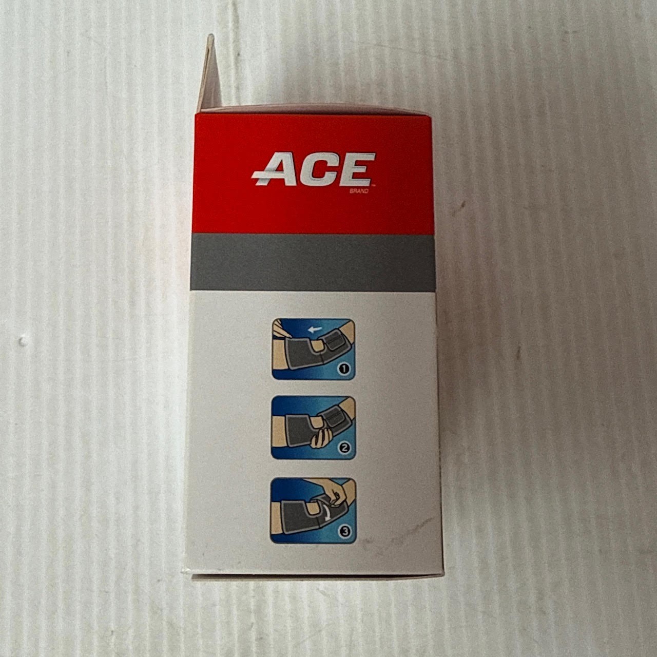 Ace Compression Basics Elbow Support Adjustable Size 3M Left Or Right New Black