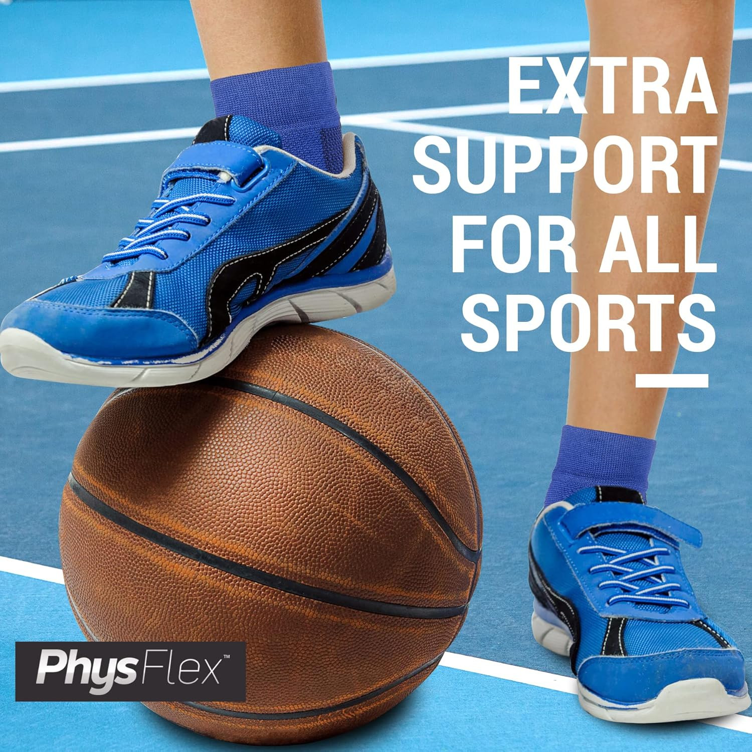 Ankle Brace Support – Ankle Compression Sleeve – Foot Brace for Women & Men – Te