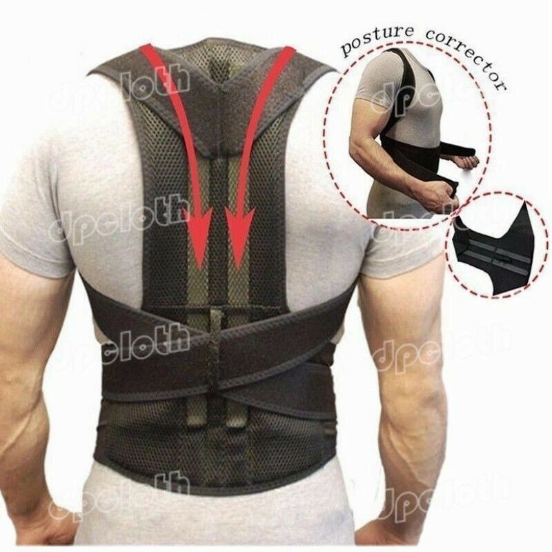 CORRECTOR DE POSTURA Soporte Ortopédico Faja para el Dolor de Espalda y Hombros.