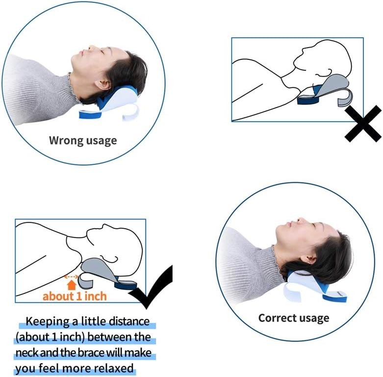 Deep Relaxation Neck Stretcher – Portable Device for Pain, Sleep, and TMJ Relief